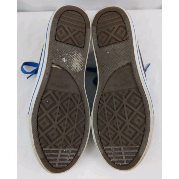 Converse Multicolor Striped Canvas Shoes Low Top Junior Mens 6 Womens 8 8.5 - Picture 14 of 16